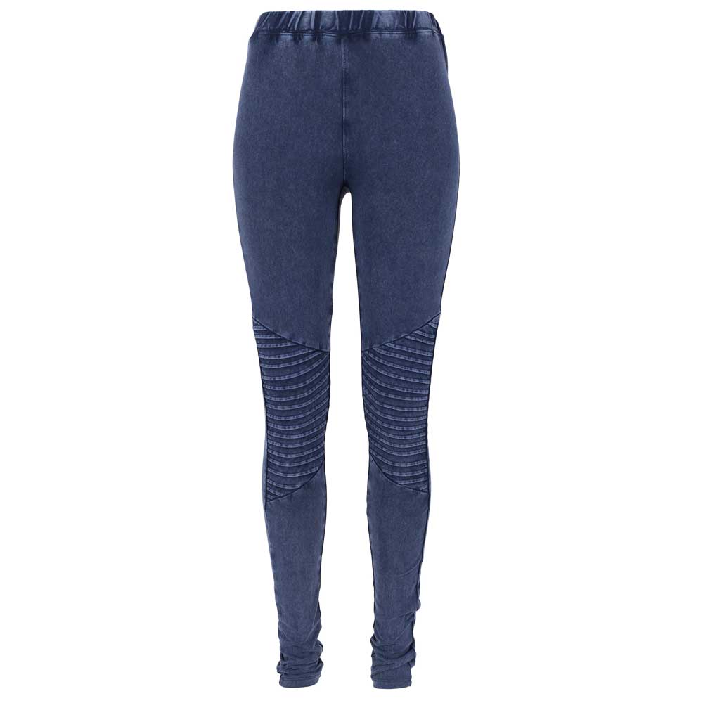 Basic dames jersey denim biker legging i Basic dames jersey denim biker legging i